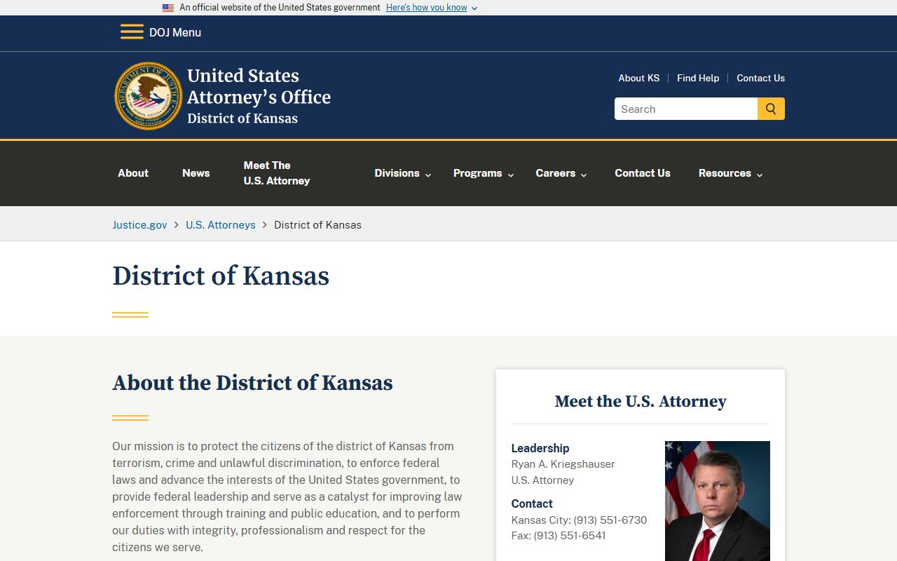 Morton County arrest records and federal prosecution records in Kansas