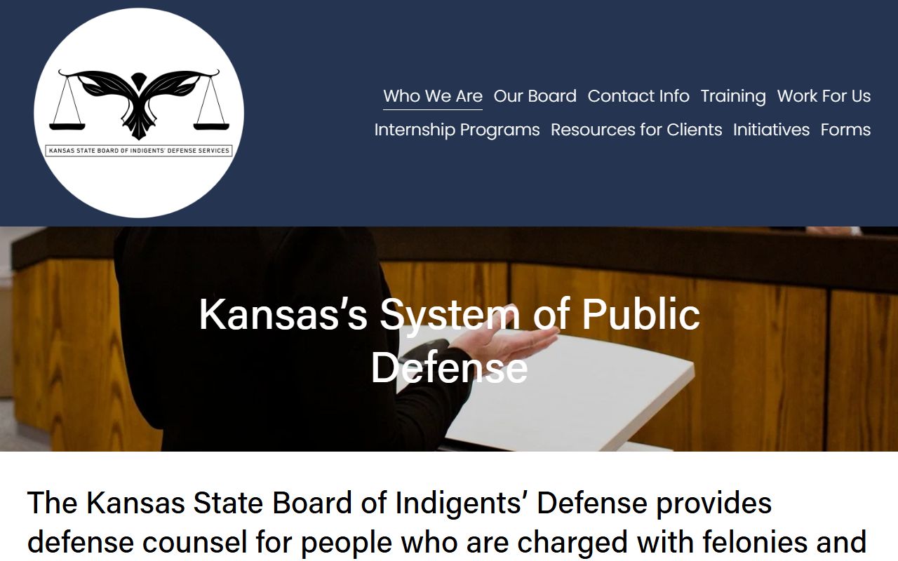 Morton County criminal court records Kansas public defense system