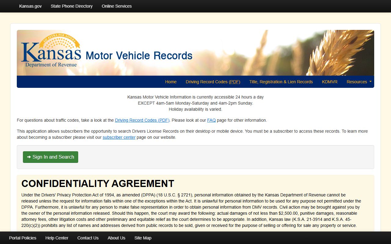 Morton County traffic court records Kansas motor vehicle records search